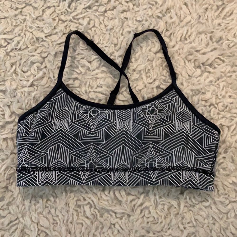 Geometric Sports Bra (XS)